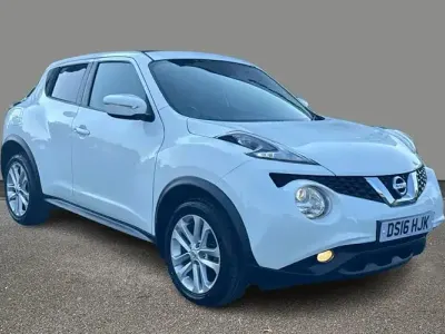 Used Nissan Juke N-Connecta 116 HP (85 kW) 2016 White SUV