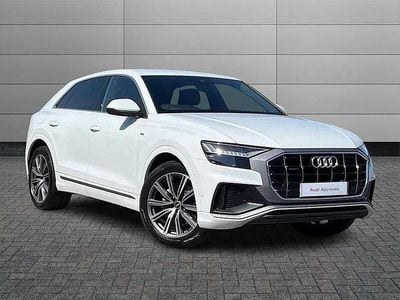 Used Audi Q8 S-Line 286 HP (210 kW) 2022 White SUV