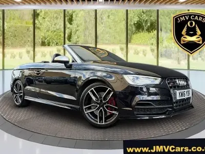 Used Audi A3 Cabriolet 220 HP (161 kW) 2016 Black Cabriolet