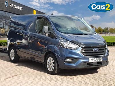 Used Ford Transit Custom Limited 130 HP (95 kW) 2023 Blue Van