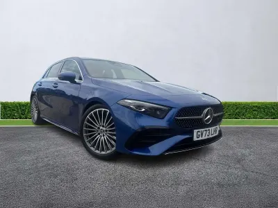 Used Mercedes A200 AMG Line Premium Plus 2024 Blue Hatchback