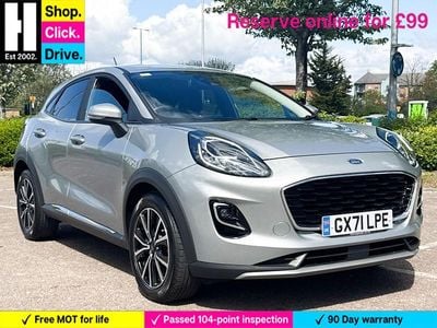 Used Ford Puma Titanium 2021 Silver Hatchback