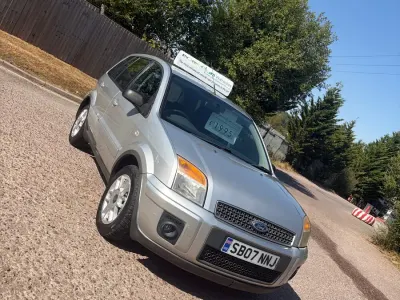 Used Ford Fusion Zetec 101 HP (74 kW) 2007 Silver Hatchback
