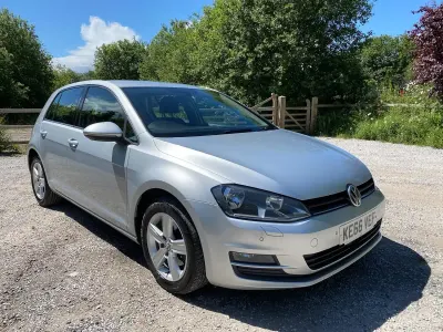 Used VW Golf VII Edition 110 HP (80 kW) 2017 Silver Hatchback