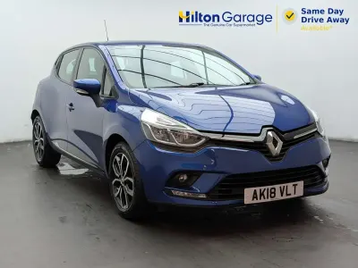 Used Renault Clio Play 75 HP (55 kW) 2018 Blue Hatchback