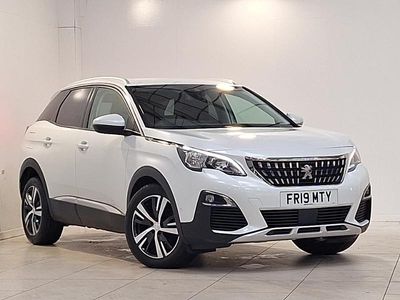White Used 2019 Peugeot 3008 Allure SUV | £12,798 (A bit pricey)