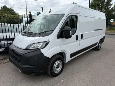 New Peugeot Boxer S 140 HP (102 kW) 2026 White Van