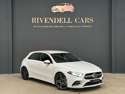 White Used 2021 Mercedes A35 AMG Executive Hatchback | £22,480 (Fair price)