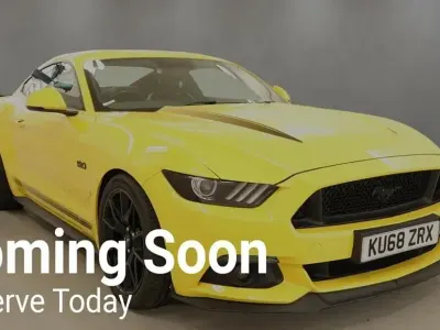 Used Ford Mustang GT 2018 Yellow Coupe