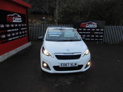 White Used 2017 Peugeot 108 Collection Hatchback | £6,795 (A bit pricey)