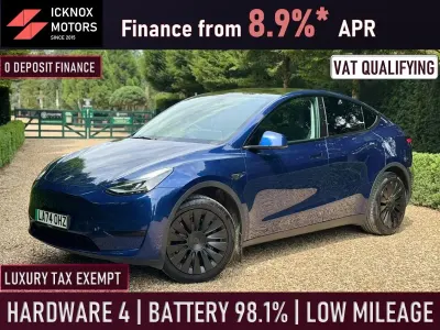 Used Tesla Model Y Long Range RWD 250 kW (340 HP) 2024 Blue SUV
