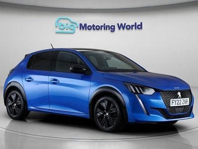 Used Peugeot 208 GT 100 HP (73 kW) 2022 Blue Hatchback
