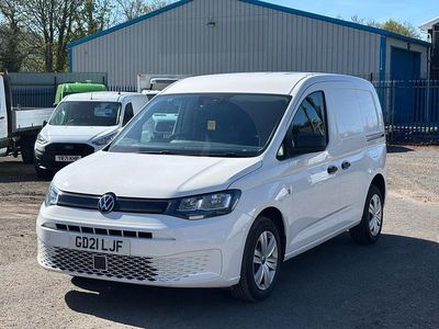 Usado VW Caddy 102 HP (75 kW) 2021 Branco Monovolume