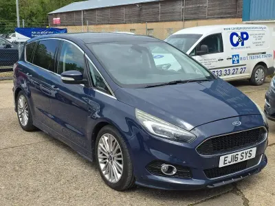 Used Ford S-MAX Sport 210 HP (154 kW) 2016 Blue MPV