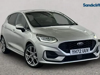 Used Ford Fiesta ST-Line 125 HP (91 kW) 2022 Silver Hatchback