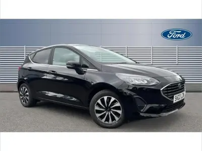 Used Ford Fiesta Titanium 99 HP (72 kW) 2022 Black Hatchback