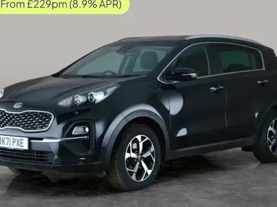 Used Kia Sportage 136 HP (100 kW) 2021 Black SUV