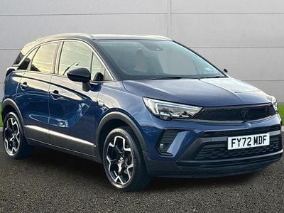 Blue Used 2022 Vauxhall Crossland Ultimate SUV | £14,295 (Fair price)