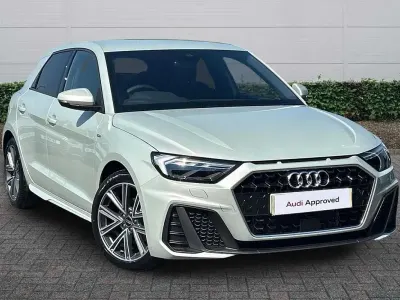 New Audi A1 S-Line 2026 Dew silver, metallic SUV