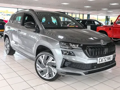 Used Skoda Karoq SportLine 150 HP (110 kW) 2023 Grey SUV