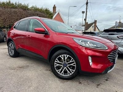 Used Ford Kuga Titanium 120 HP (88 kW) 2021 Red SUV