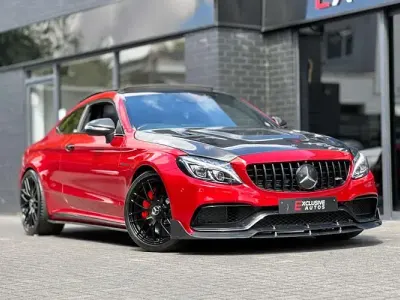 Used Mercedes C63 AMG AMG 510 HP (375 kW) 2016 Red Coupe