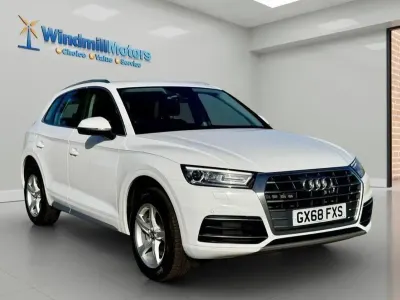 Begagnad Audi Q5 Sport 190 HK (139 kW) 2018 Vit SUV
