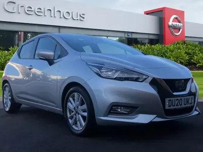 Used Nissan Micra Acenta 2020 Silver Hatchback