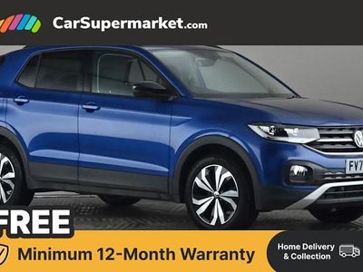 Blue Used 2023 VW T-Cross Black Edition SUV | £17,497 (Fair price)