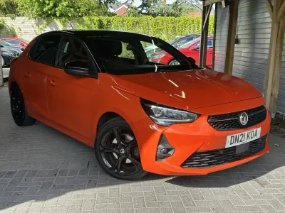 Used Vauxhall Corsa SRi 100 HP (73 kW) 2021 Orange Hatchback