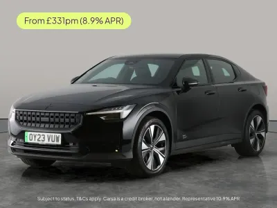 Begagnad Polestar 2 Standard Range Single Motor 169 kW (231 HK) 2023 Svart Halvkombi