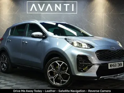 Second-hand Kia Sportage GT-Line 134 CP (98 kW) 2019 Argintiu SUV