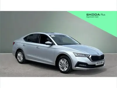 Used Skoda Octavia SE Technology 150 HP (110 kW) 2020 Silver Hatchback