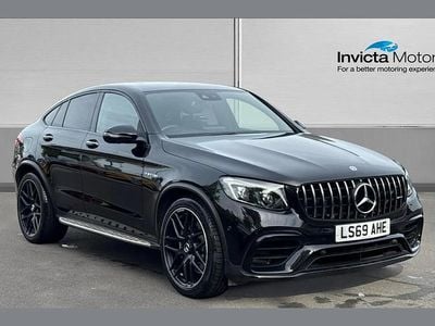 Used Mercedes GLC63 AMG Premium 476 HP (350 kW) 2019 Obsidian black metallic Coupe