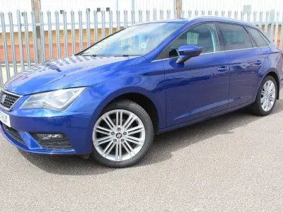 Used Seat Leon ST XCELLENCE 2017 Blue Estate