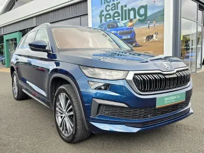 Used Skoda Kodiaq LAURIN & KLEMENT 140 HP (102 kW) 2023 Blue SUV