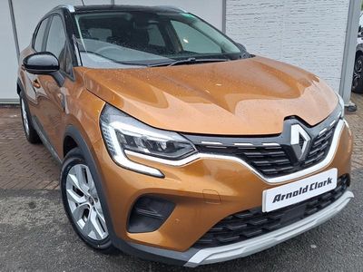 Used Renault Captur Iconic 91 HP (66 kW) 2021 Orange SUV