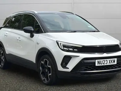 Used Vauxhall Crossland Ultimate 131 HP (96 kW) 2023 White SUV