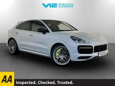 Grey Used 2020 Porsche Cayenne Turbo E-Hybrid SUV | £66,995