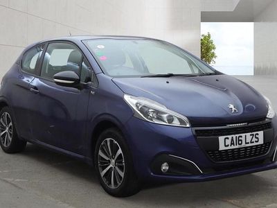 Used Peugeot 208 2016 Blue Hatchback