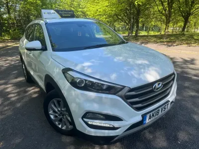 Gebraucht Hyundai Tucson SE 116 PS (85 kW) 2018 Weiß SUV