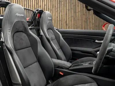 Used Porsche 718 Spyder 2020 Red Cabriolet