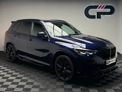 Used BMW X5 M Sport 394 HP (289 kW) 2020 Blue SUV