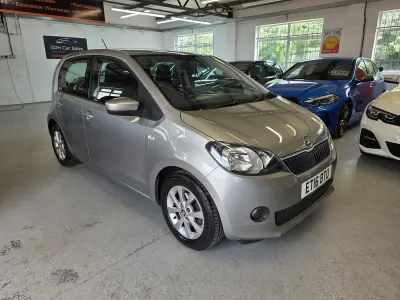 Used Skoda Citigo SE L 75 HP (55 kW) 2016 Silver Hatchback