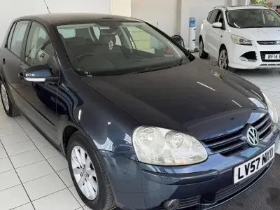 Used VW Golf V Match 2007 Blue Hatchback