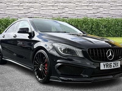 Used Mercedes CLA45 AMG AMG 381 HP (280 kW) 2016 Black Sedan