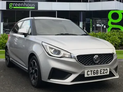 Used MG MG3 Excite 106 HP (77 kW) 2019 Silver Hatchback