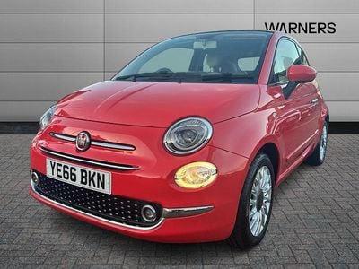 Used Fiat 500C Lounge 69 HP (50 kW) 2016 Pink Cabriolet