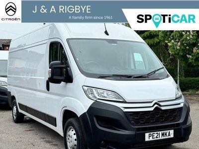 used Citroën Relay 2.2 BLUEHDI 35 ENTERPRISE L3 HIGH ROOF EURO 6 (S/S DIESEL FROM 2021 FROM CHORLEY (PR7 5QR) | SPOTICAR