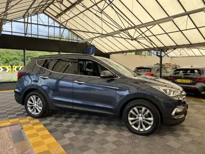 Used Hyundai Santa Fe Premium 200 HP (147 kW) 2016 Blue SUV